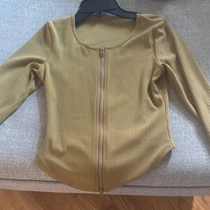 Alo Yoga Ribbed Stardust Long Sleeve Women's Top